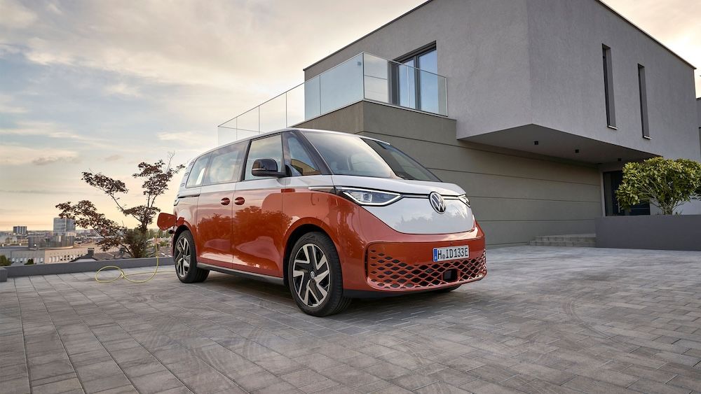 Register your interest ID family An orange ID. Buzz parked outside a home